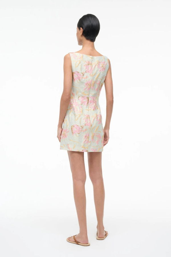 Staud Mimi Dress - Botanica Aloe