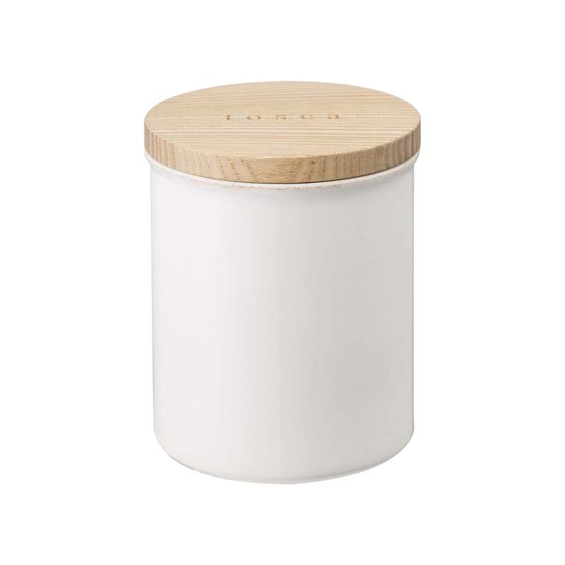 Yamazaki Home Ceramic Canister - White