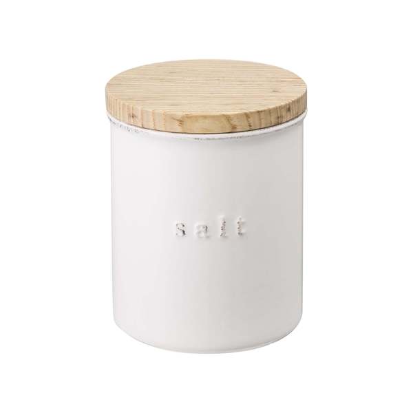 Yamazaki Home Ceramic Canister - White