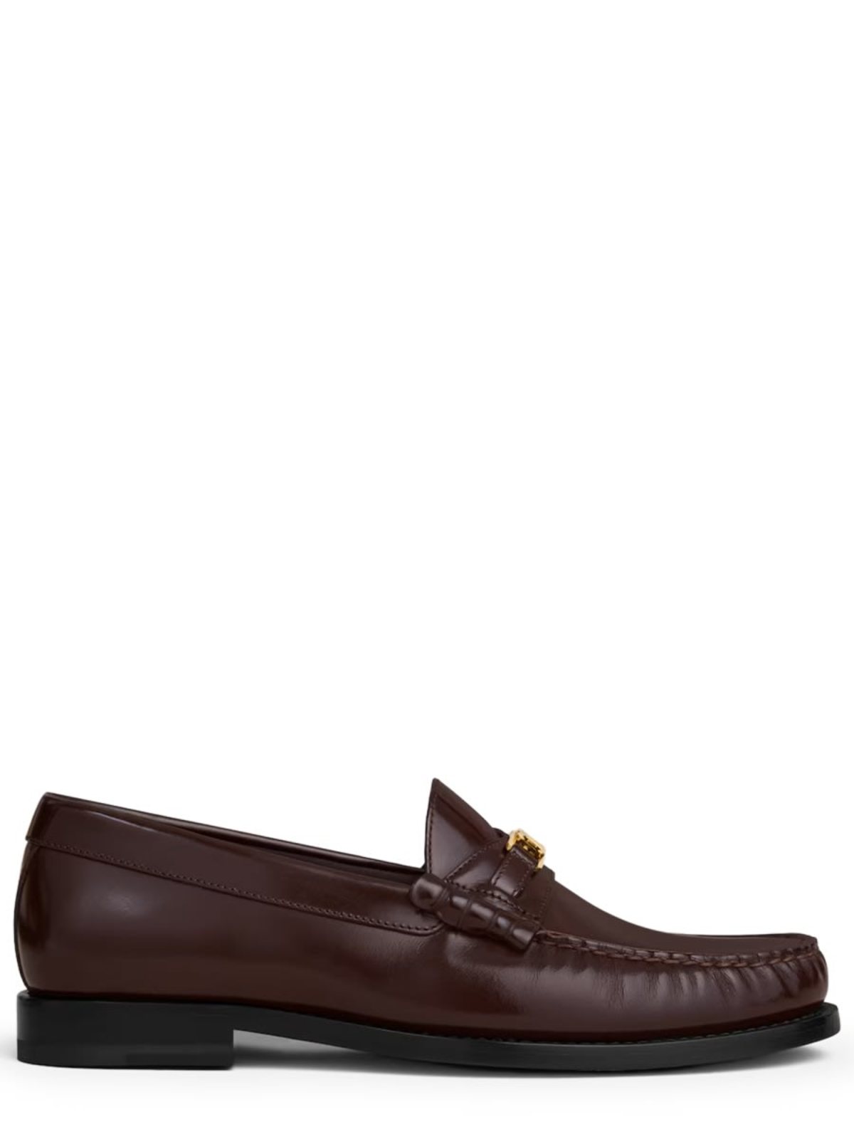 Celine Moccasin Triomphe Luco Flat Shoes - Brown - Image 1 of 3