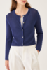 demylee Josie Cardigan - Indigo - Thumbnail 1