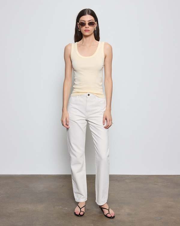 Enza Costa Supima Baby Rib Tank