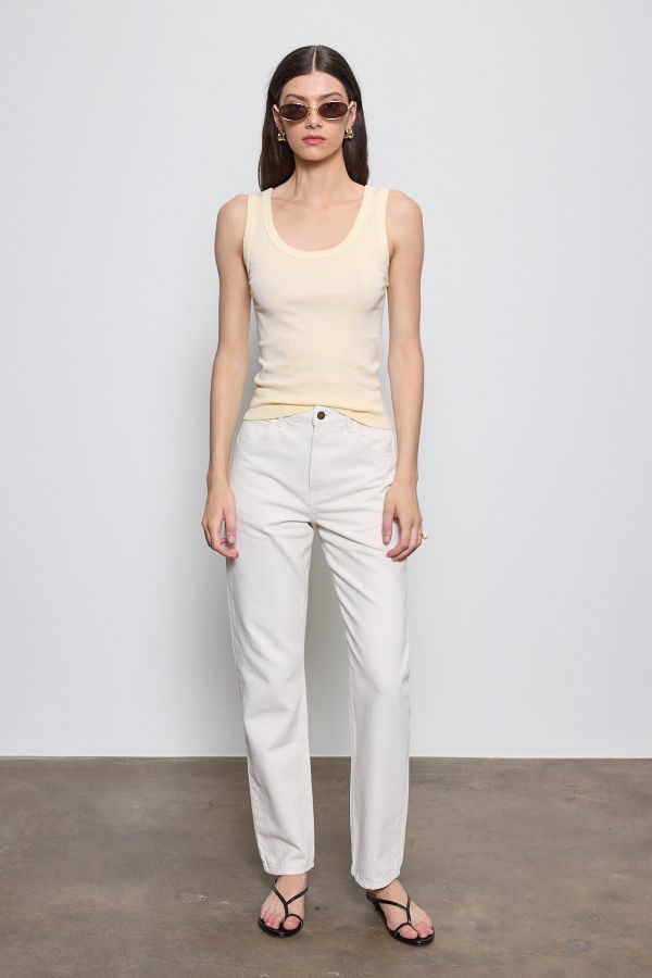 Enza Costa Supima Baby Rib Tank