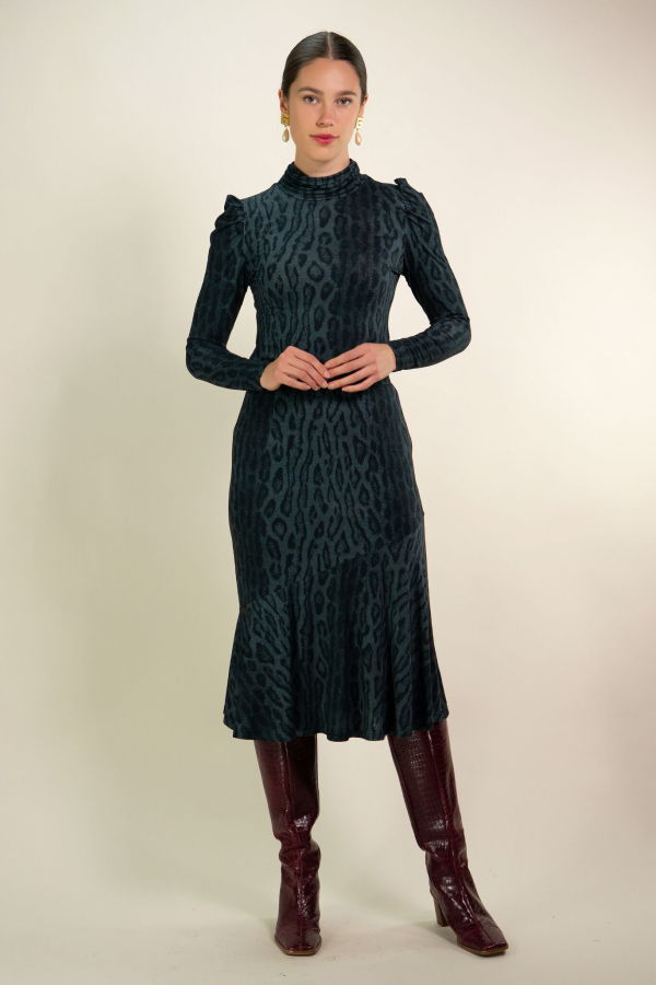 Kristinit Leopard Joyful Skirt