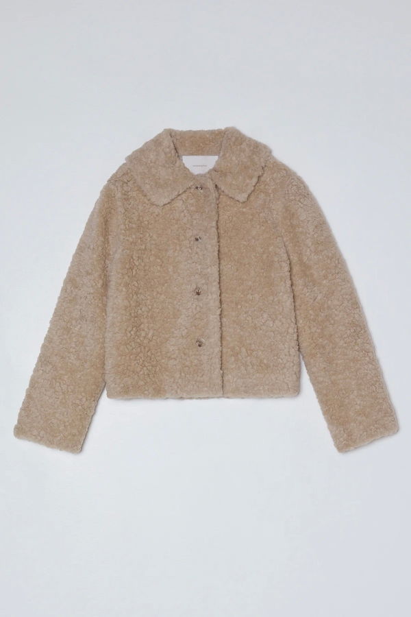 Atelier Delphine Faux Fur Jacket - Fawn