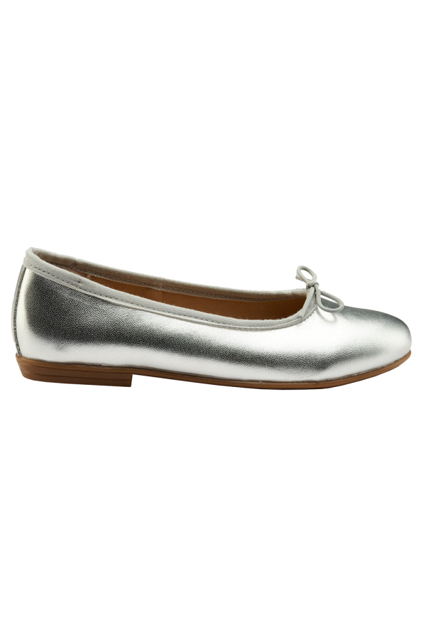 KIDS Old Soles Brule Ballet Flats - Silver