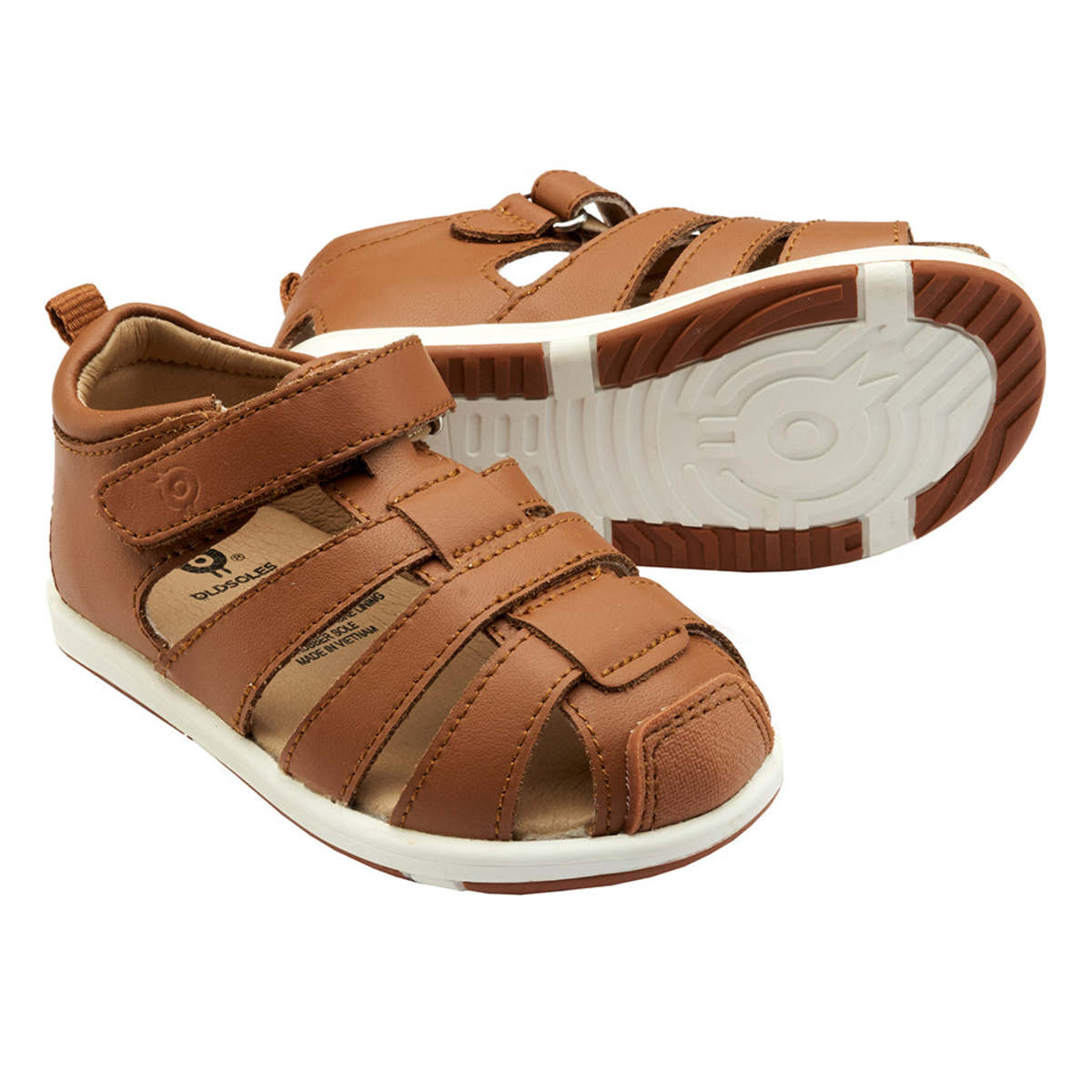 KIDS Old Soles Baby And Child Surf Sandals - Brown - Image 3 of 4