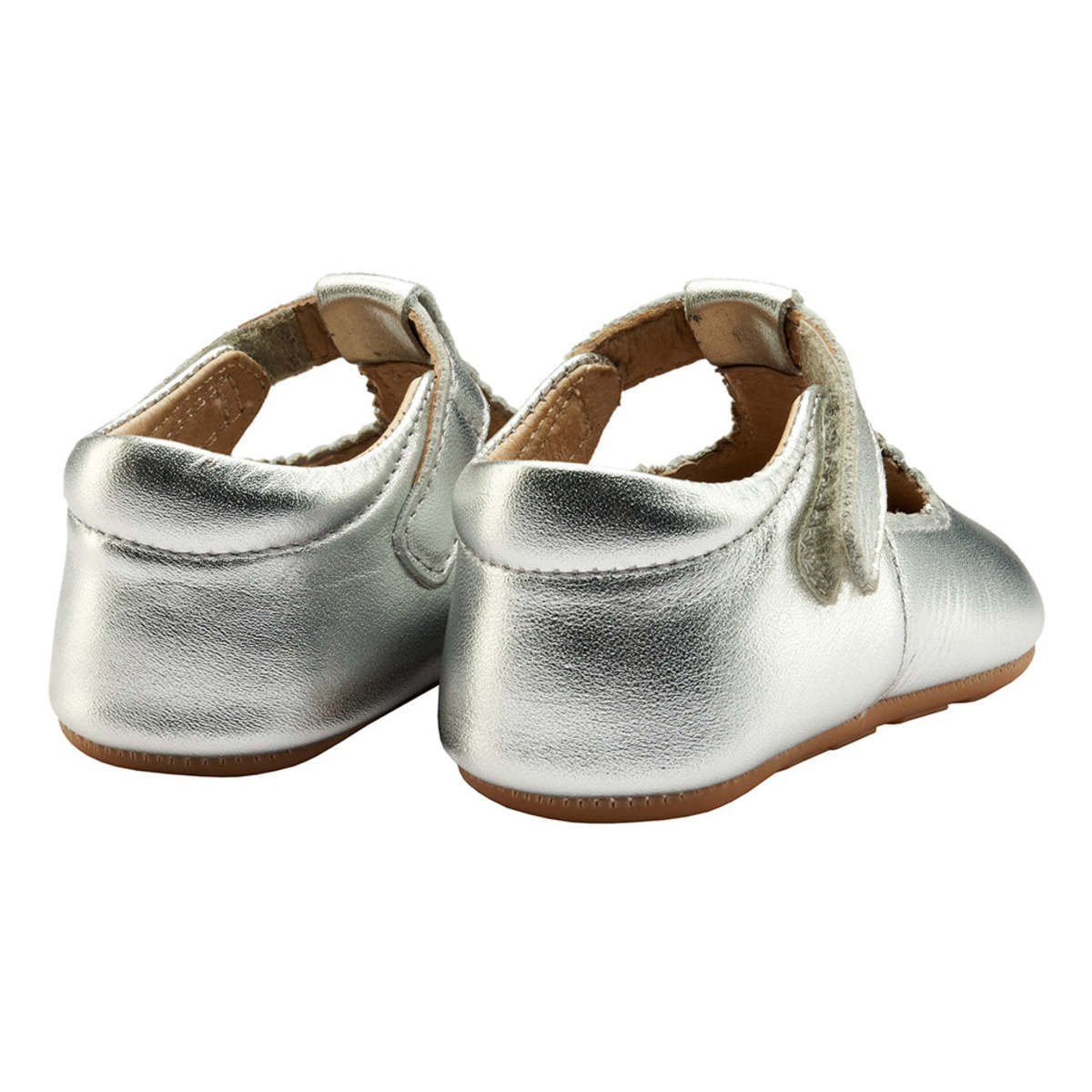 KIDS Old Soles Baby Rose Shoes - Silver - Image 4 of 4