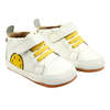 KIDS Old Soles Baby Spring Smiley Sneakers - Yellow - Thumbnail 1
