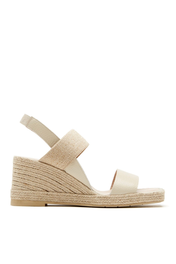 la canadienne Rosemary Sandal - Milk Pebble