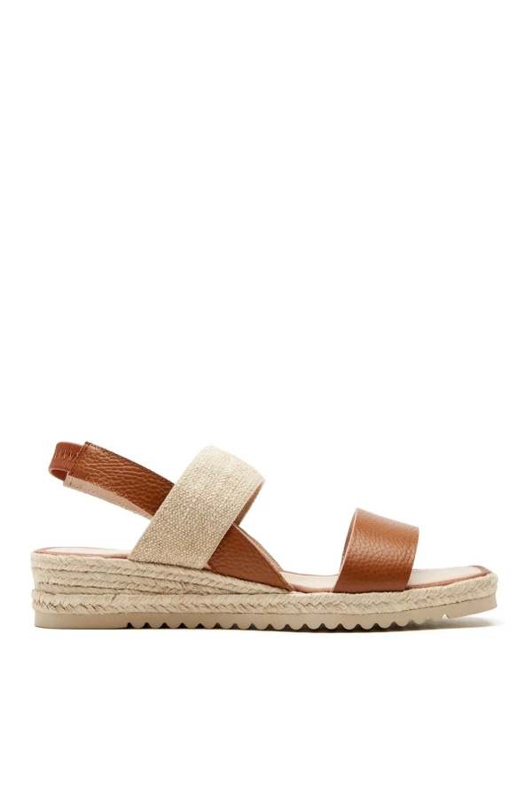 la canadienne Rowena Sandal - Cognac