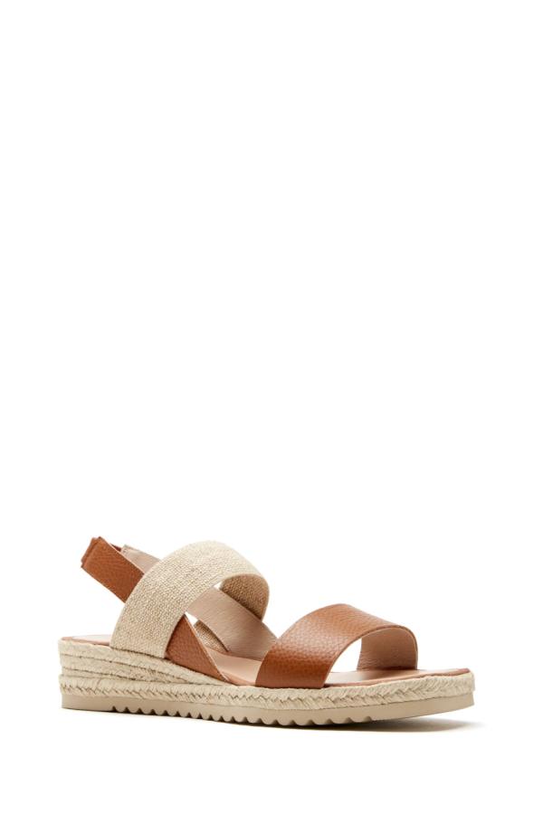 la canadienne Rowena Sandal - Cognac