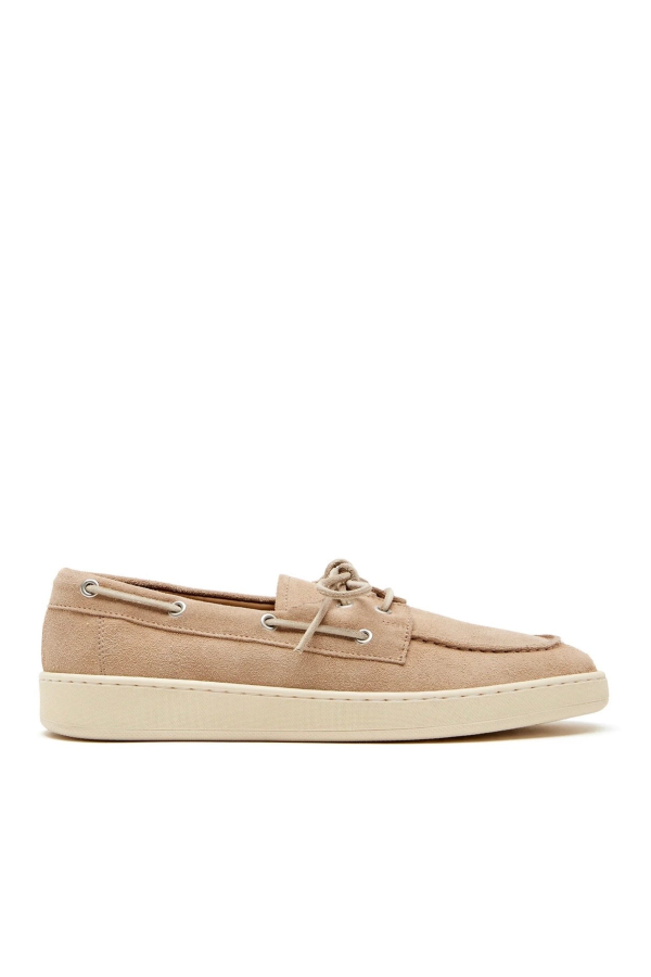 la canadienne Thatcher Suede Boat Shoe