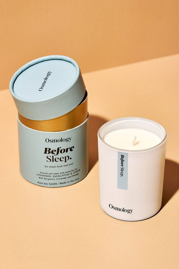 Osmology Before Sleep Lavender Eucalyptus and Cedar Scented Candle