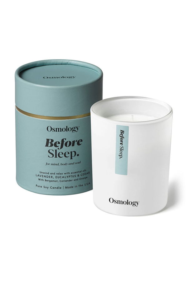 Osmology Before Sleep Lavender Eucalyptus and Cedar Scented Candle