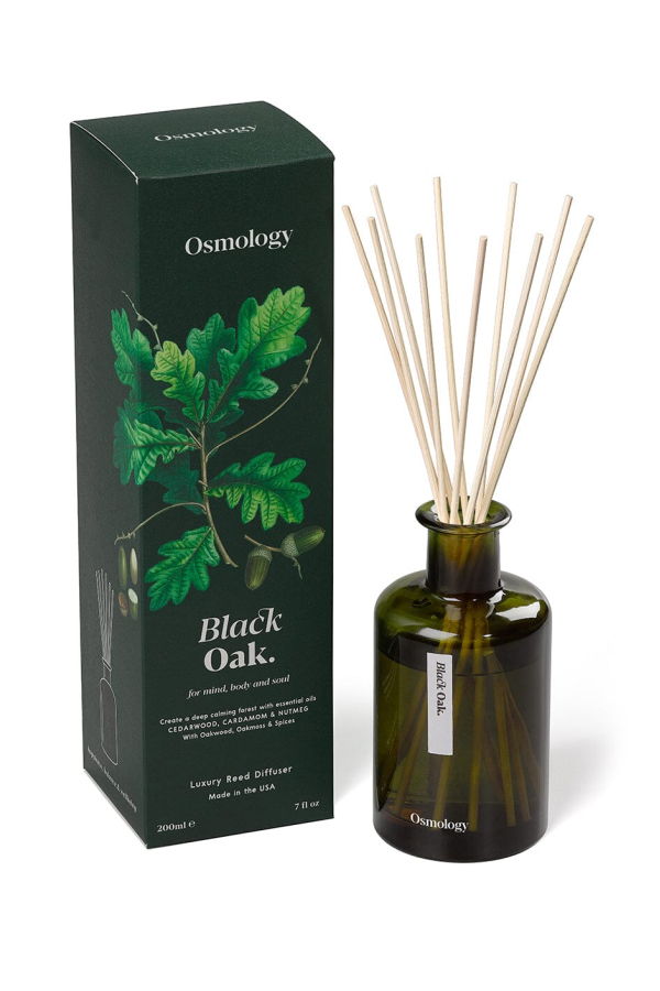 Osmology Black Oak Cedarwood Cardamom and Nutmeg Reed Diffuser