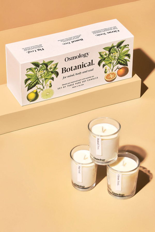 Osmology Botanical Mini Candle Gift Set