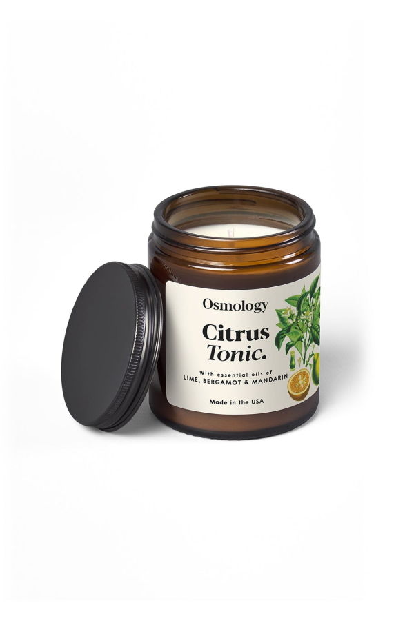 Osmology Citrus Tonic Lime, Bergamot & Mandarin Scented Jar Candle
