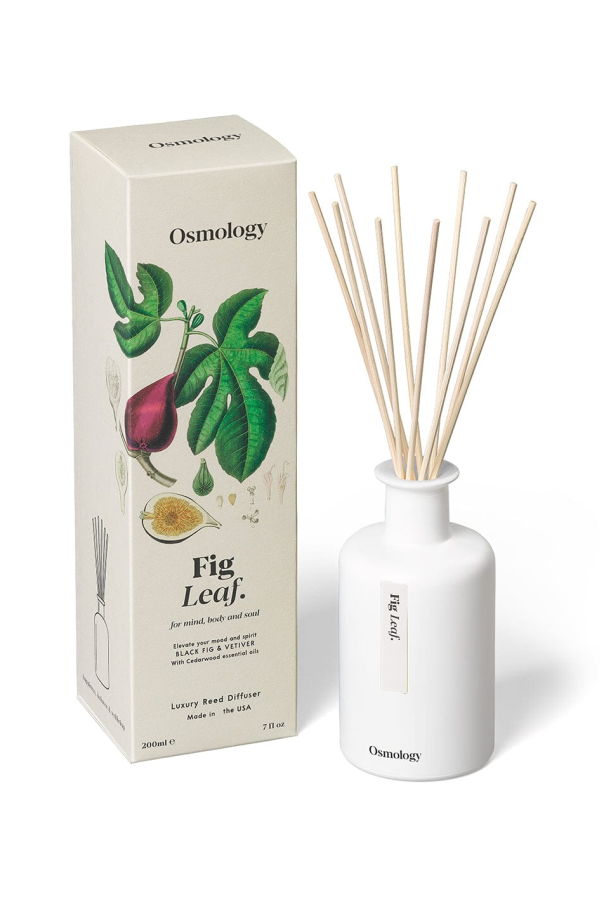 Osmology Fig Leaf Reed Diffuser - Black Fig Vetiver and Cedarwood