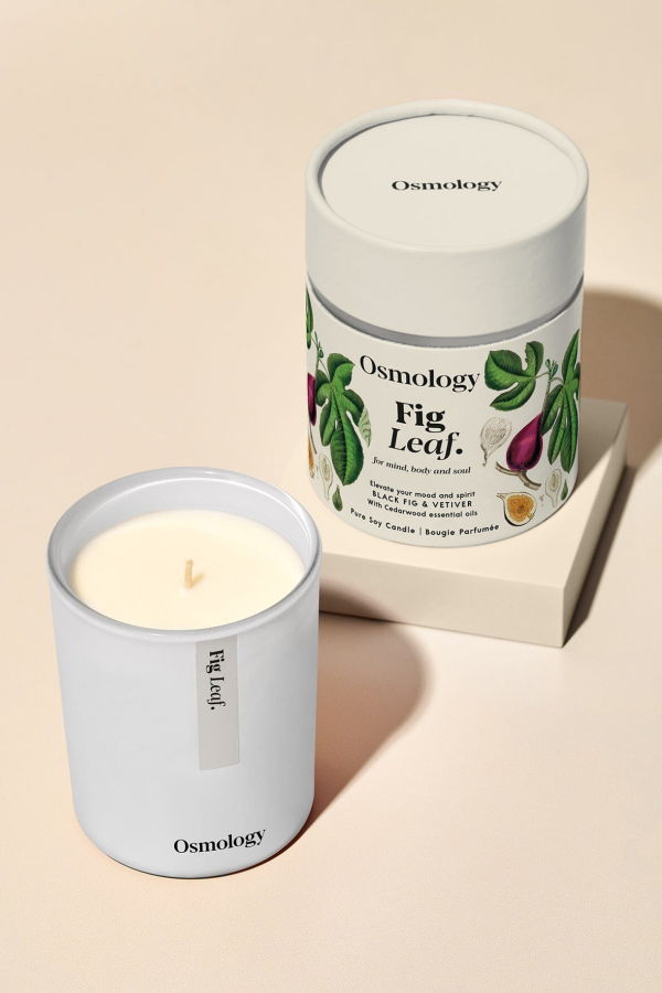 Osmology Fig Leaf Black Fig Vetiver and Cedarwood Candle