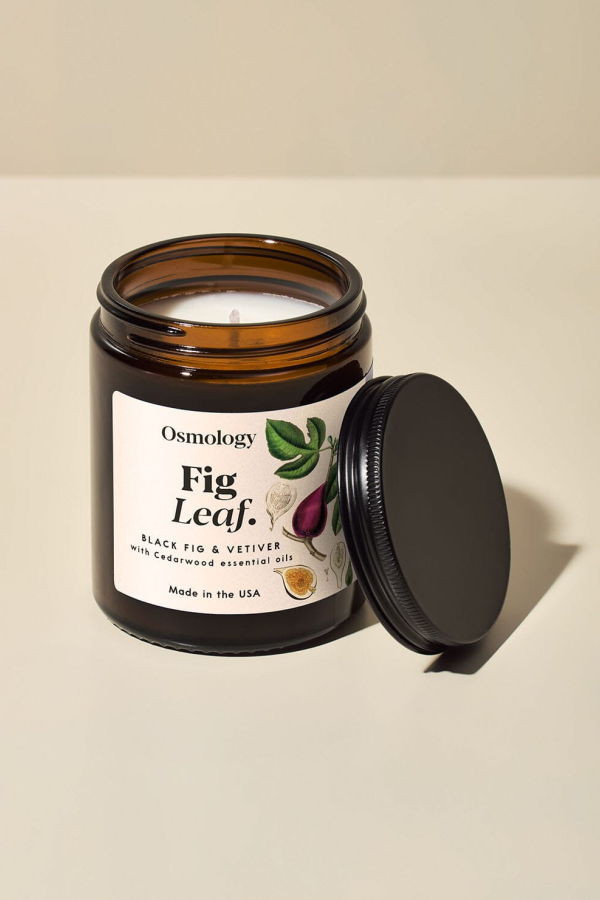 Osmology Fig Leaf Scented Jar Candle