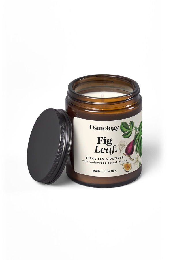 Osmology Fig Leaf Scented Jar Candle