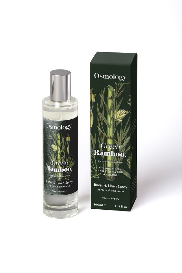 Osmology Green Bamboo Room Spray: Cypress, Patchouli & Orange