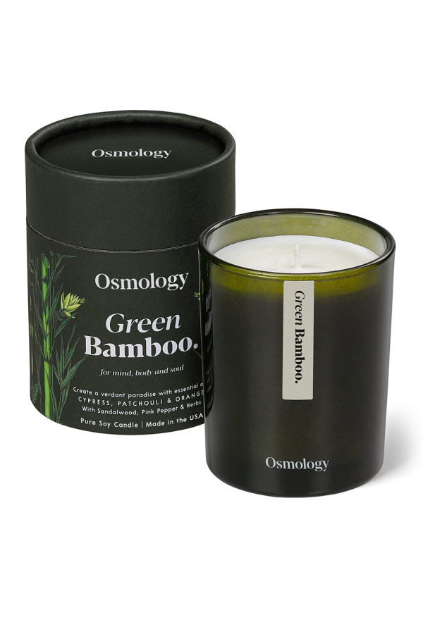 Osmology Green Bamboo Candle