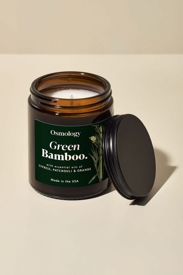 Osmology Green Bamboo Scented Jar Candle