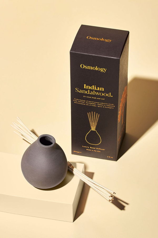Osmology Indian Sandalwood Reed Diffuser - Pepper Raspberry and Tonka