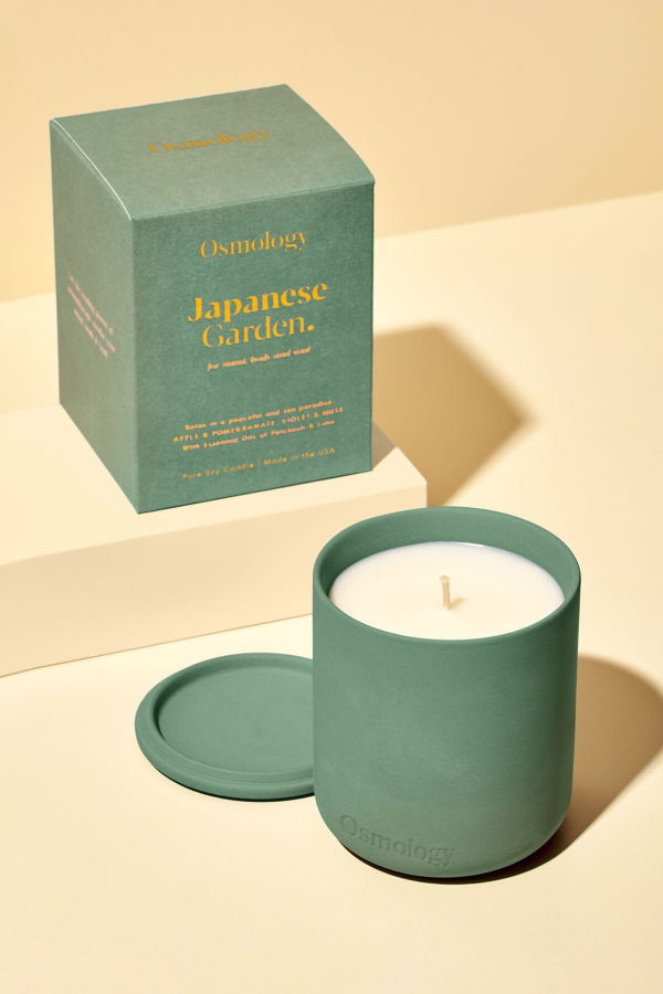 Osmology Japanese Garden Apple Pomegranate and Musk Candle
