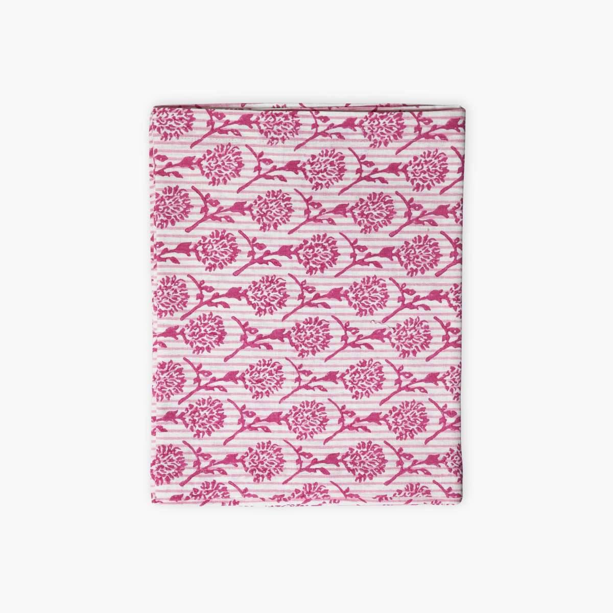 Banyan & Birch Nikhar Pure Linen Hand-Printed Table Runner - Image 1 of 2