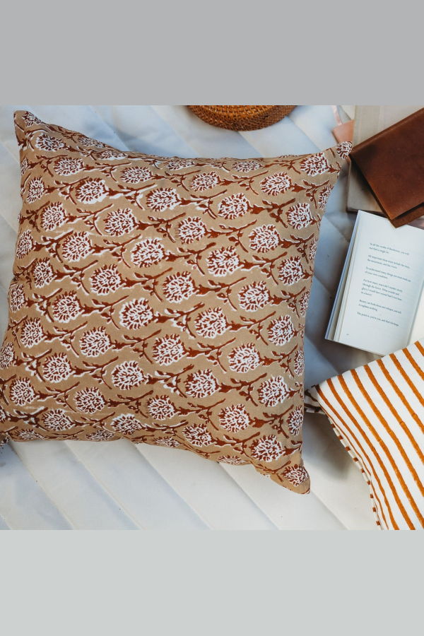 Banyan & Birch Nikhar Pure Linen Throw Pillow Cover