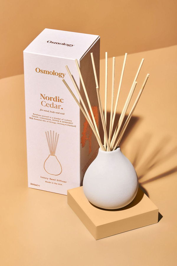 Osmology Nordic Cedar Reed Diffuser Cedar, Cinnamon and Bergamot