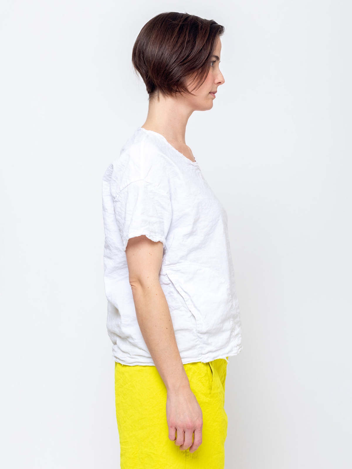 Aequamente Cotton Wrinkled Blouse - Image 4 of 5