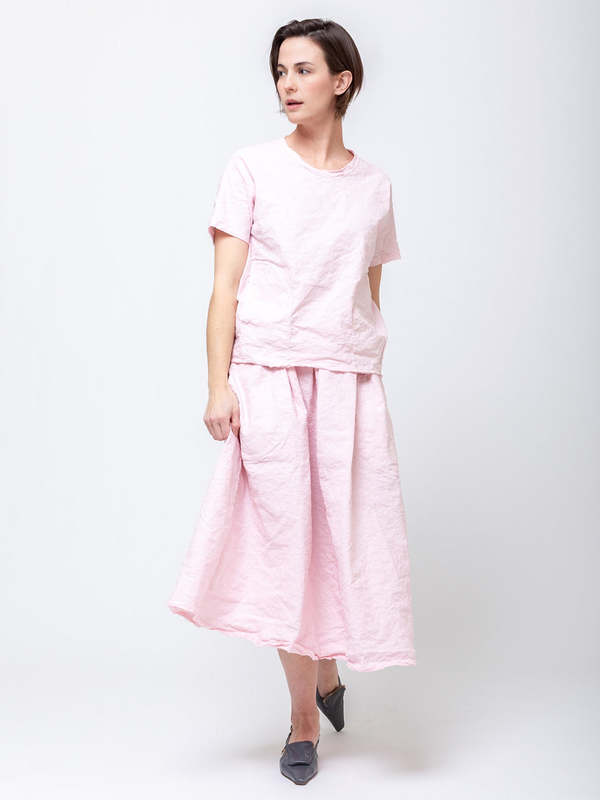 Aequamente Cotton Wrinkled Skirt Aequamente Cotton Wrinkled Skirt