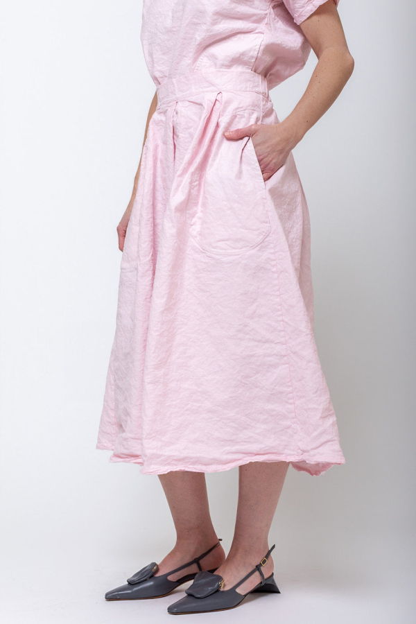 Aequamente Cotton Wrinkled Skirt