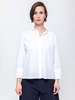 Aequamente Fine Cotton Shirt - White - Thumbnail 1