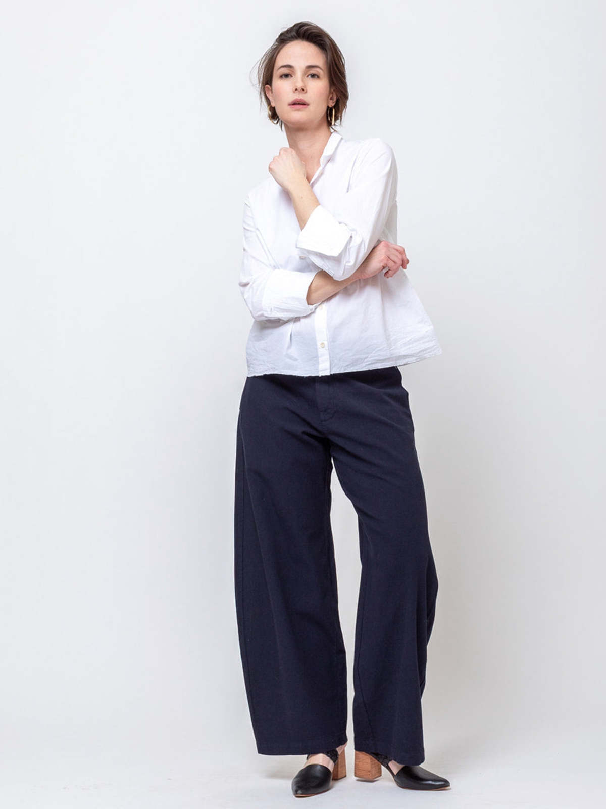 Aequamente Fine Cotton Shirt - White - Image 2 of 7