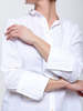 Aequamente Fine Cotton Shirt - White - Thumbnail 3