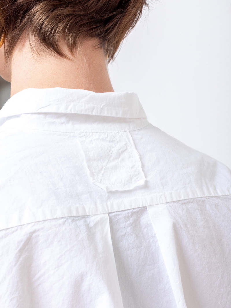 Aequamente Fine Cotton Shirt - White