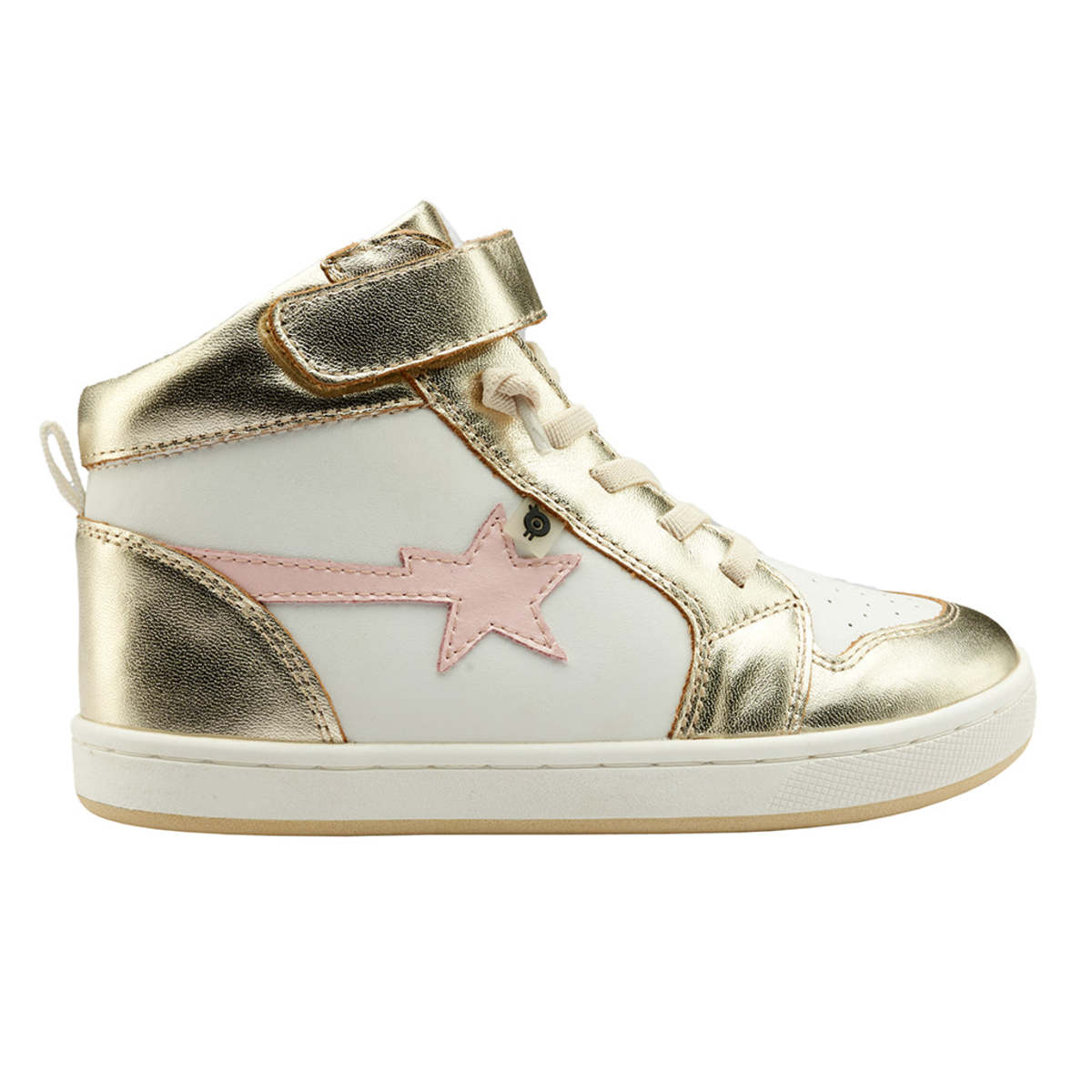 KIDS Old Soles Team Star Sneakers - Gold - Image 2 of 4