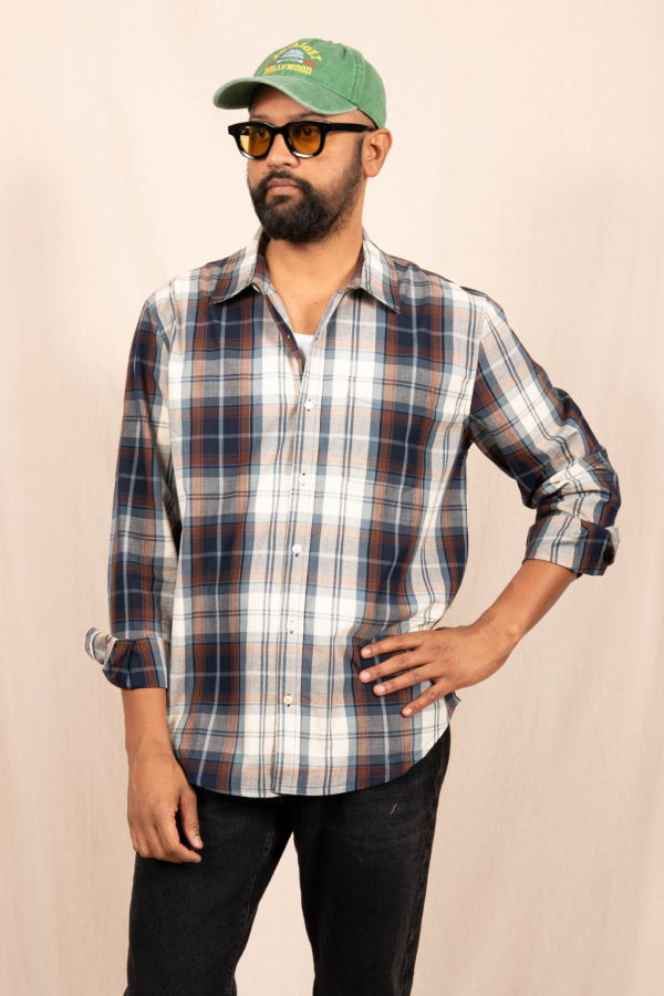 DUSHYANT. The Brady Long Sleeve Shirt