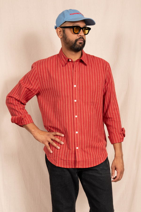 DUSHYANT. The Brady Long Sleeve Shirt