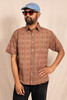DUSHYANT. The Folk Shirt in Abstract Geometry Print - Thumbnail 3
