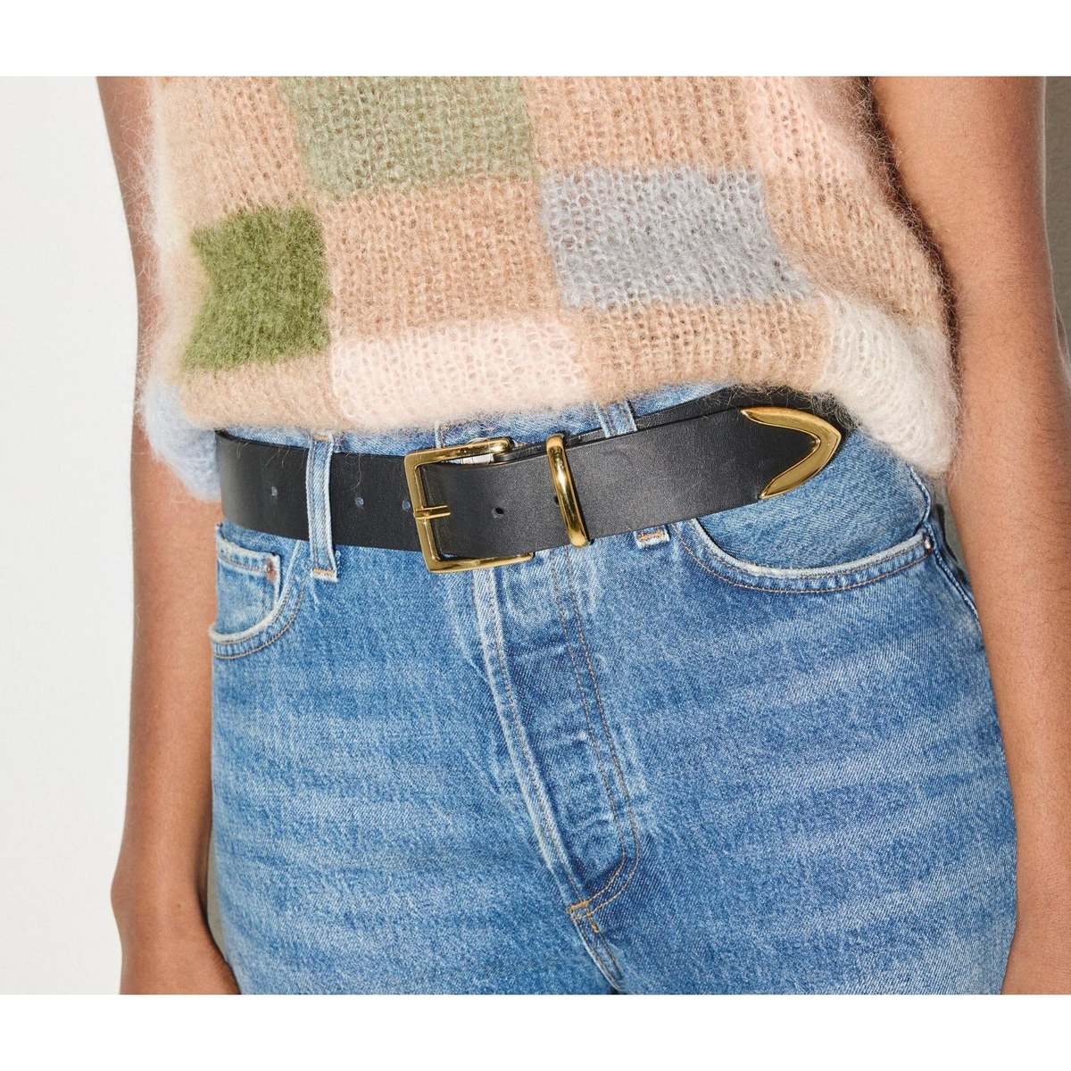 Freda Salvador Randy Belt - Black - Image 2 of 4