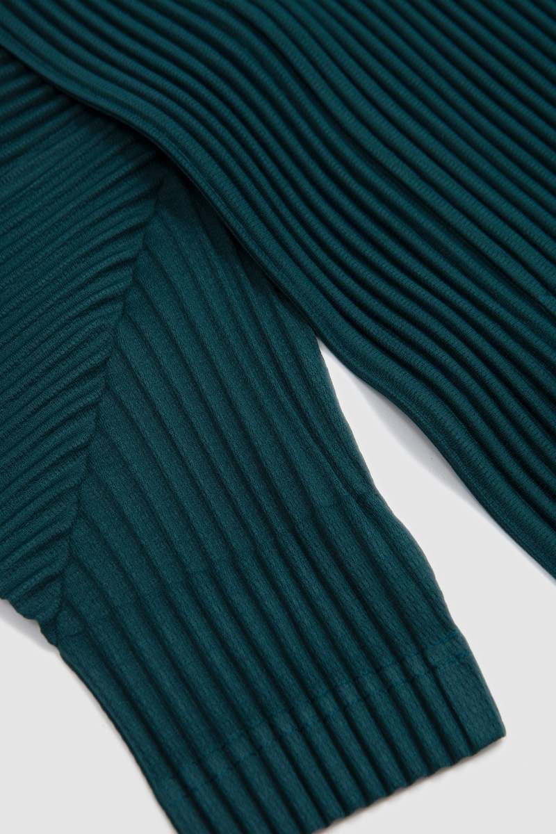 Issey Miyake Color Pleats 1 Cardigan - Ocean Blue