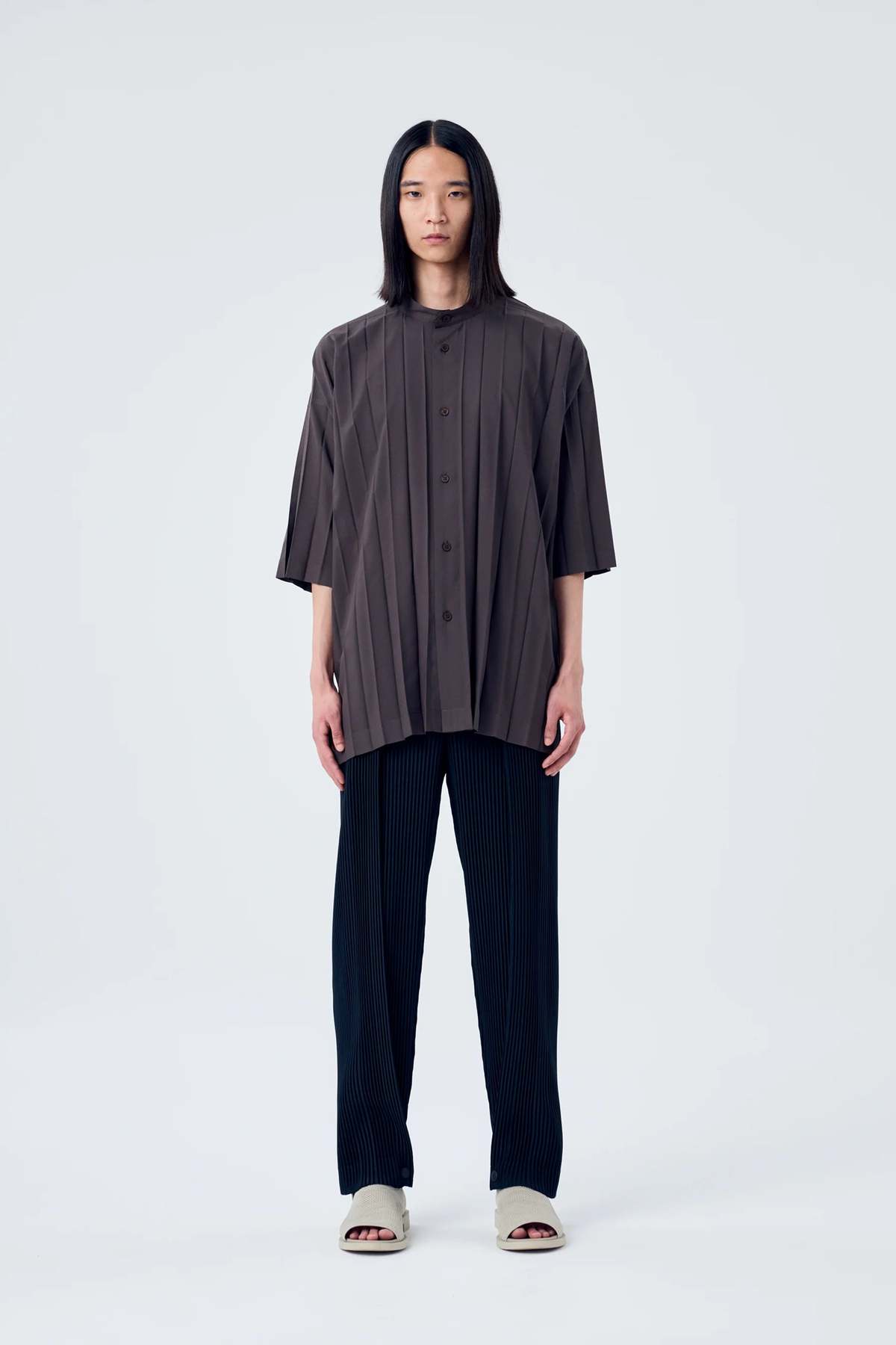 Issey Miyake Pleats Bottoms Trousers 1 - Image 1 of 9