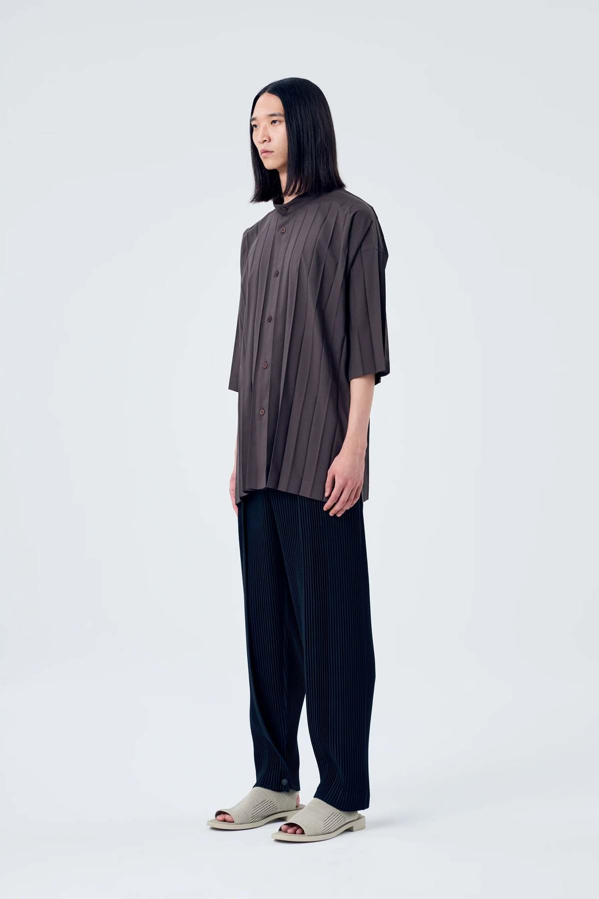 Issey Miyake Pleats Bottoms Trousers 1 - Image 3 of 9