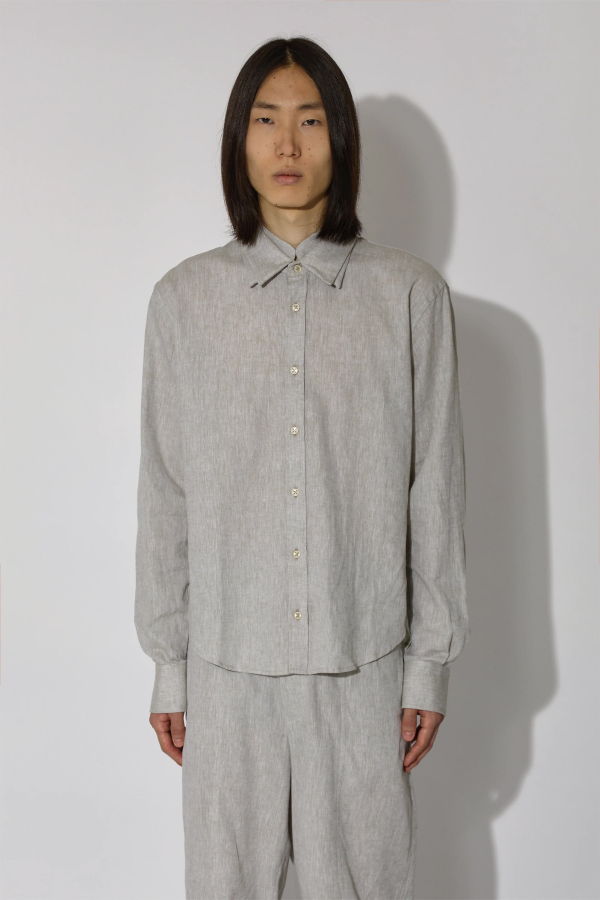 J.L - A.L Triple Collar Shirt - Lugano Green